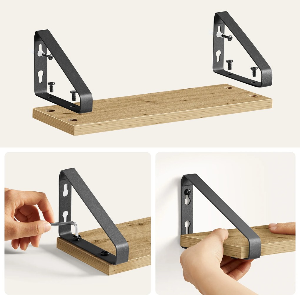 Set 3 bucati polite de perete TAYLOR ARTISAN