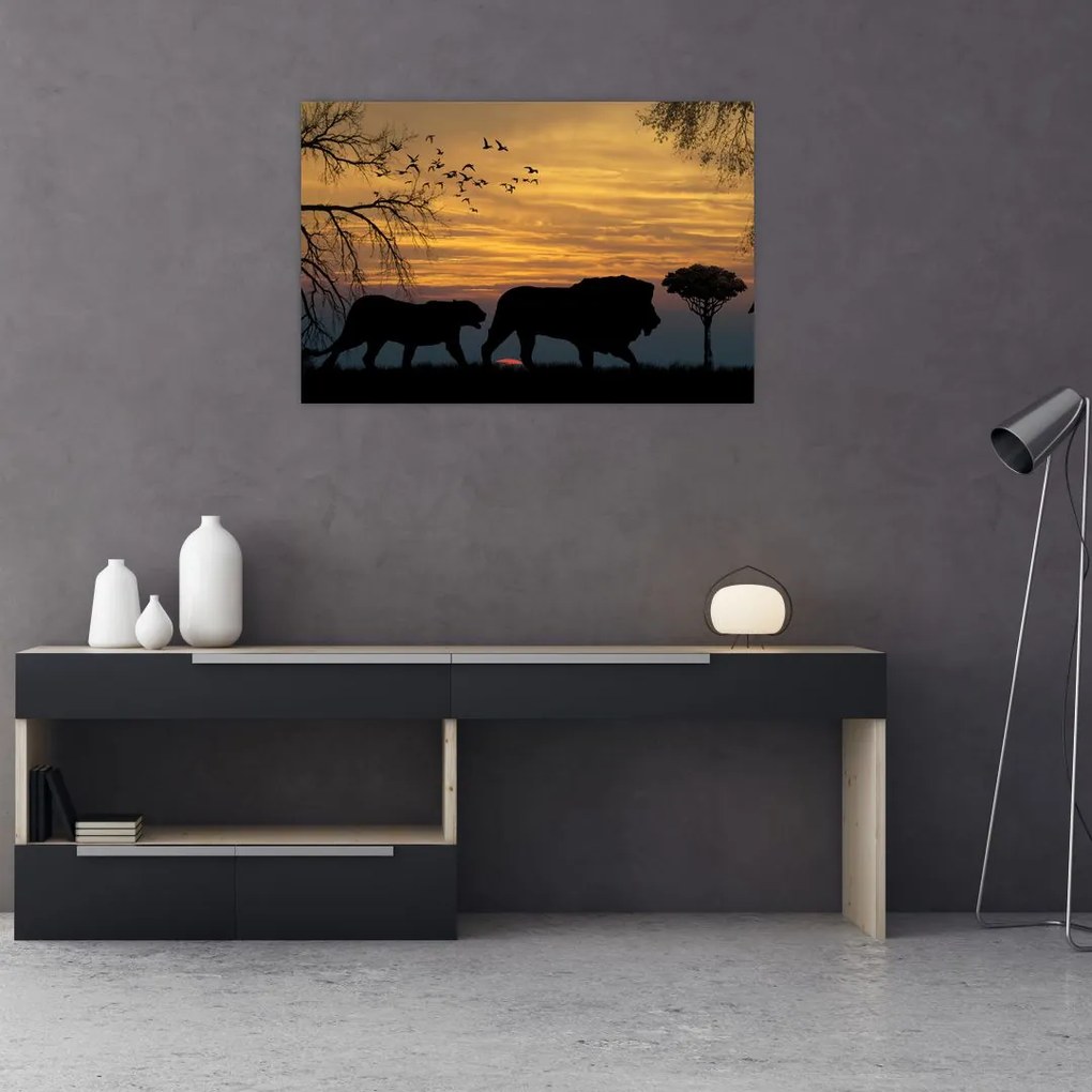 Tablou cu Safari (90x60 cm)