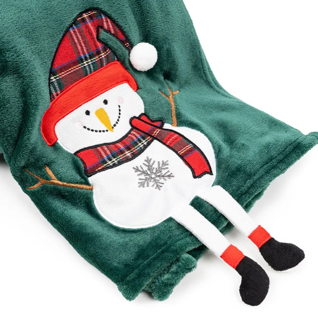 Pătură de Crăciun 4Home Snowman , 150 x 200 cm