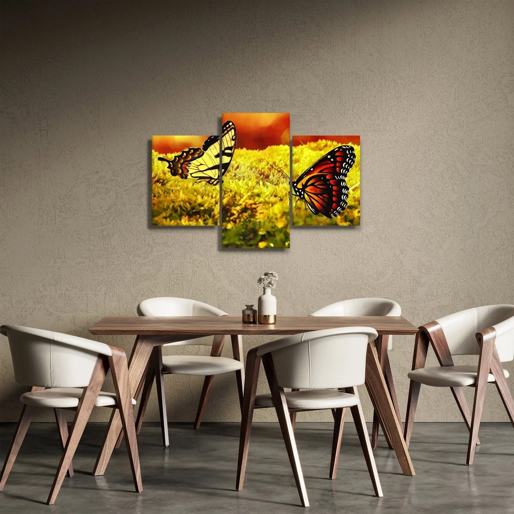 Tablou cu fluturi (90x60 cm)