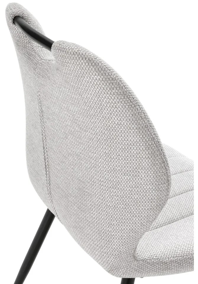 Scaune de dining gri-deschis 4 buc. Muli – Marckeric