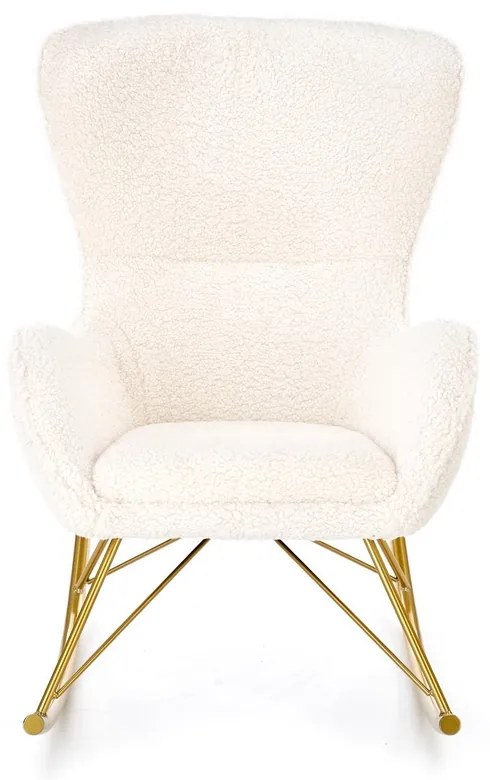 Scaun balansoar Liberto, crem