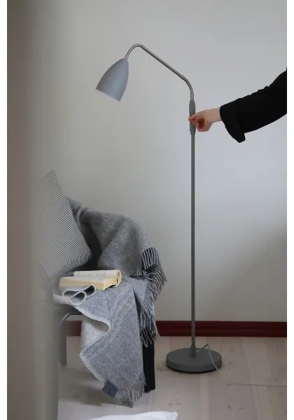 Markslöjd 108888 - Lampă de podea LED dimabilă PATRO, 4,9 W/230 V, gri