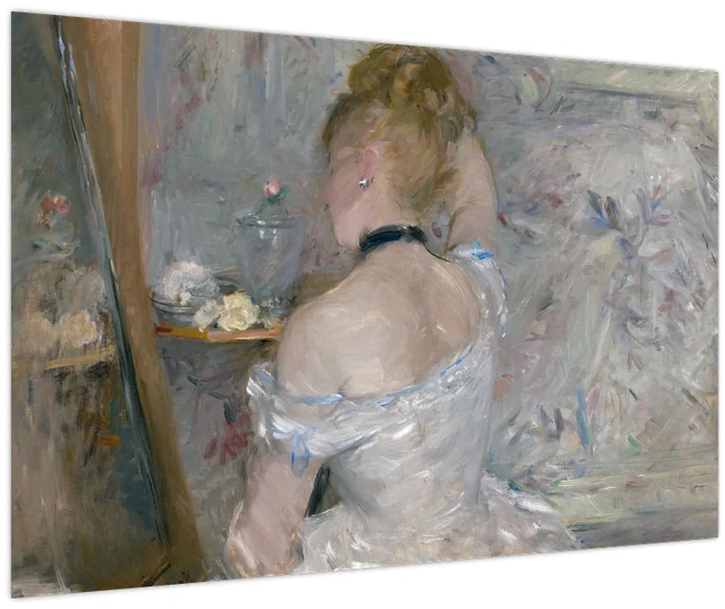 Tablou - Berthe Morisot, Woman at Her Toilette, reproducere (90x60 cm)