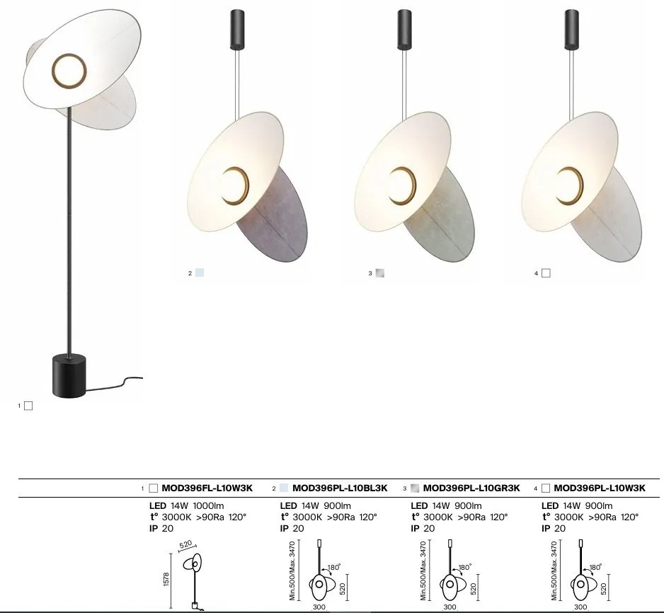 Lustra LED suspendata Evolution gri