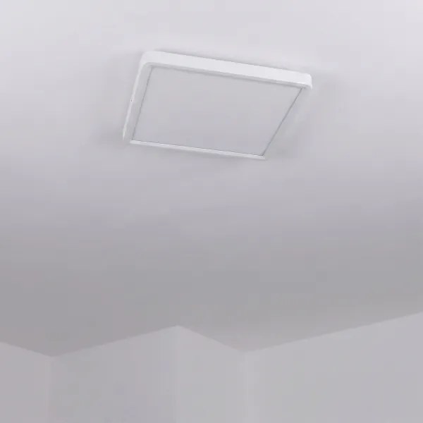 BRILAGI - Plafonieră LED reglabilă ESTELA SQUARE, 36 W, 230 V, 31 x 31 cm, alb + telecomandă