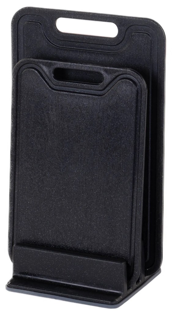 Plăci de tăiat cu suport, suport și două plăci