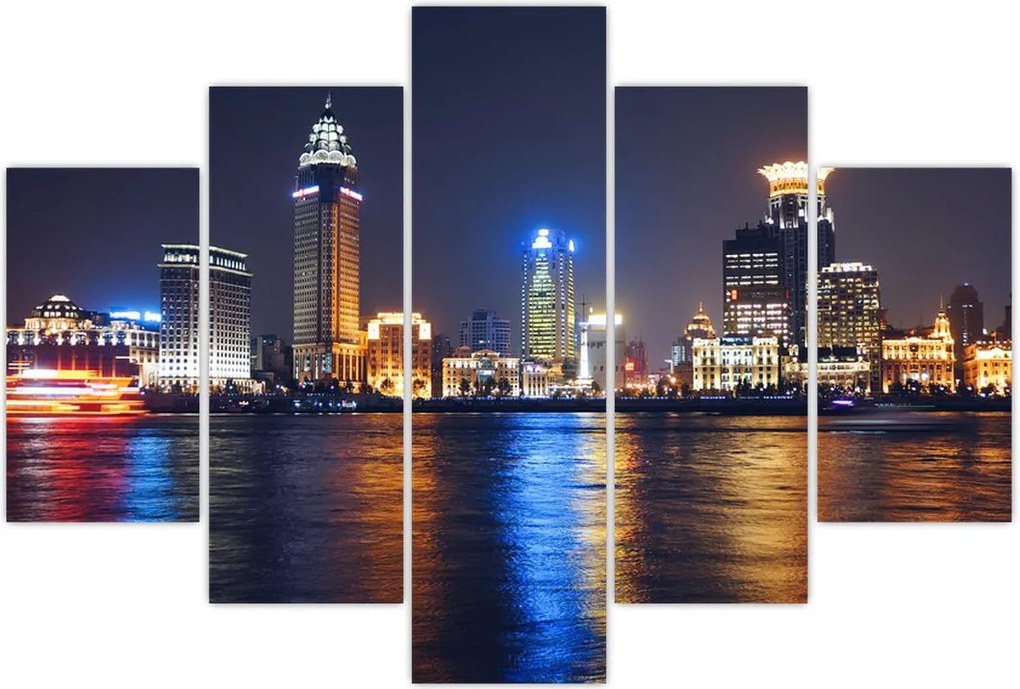 Tablou - Reflectările nopții (150x105 cm)