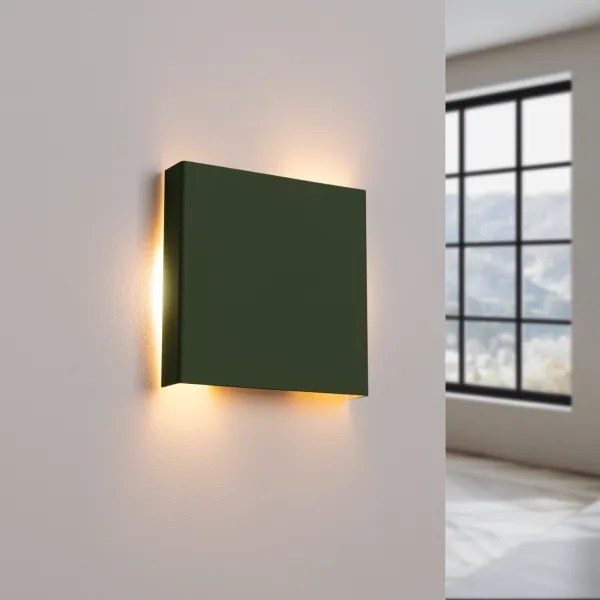 Sollux SL.2012 - Aplica de perete VANTA 2xG9/8W/230V verde