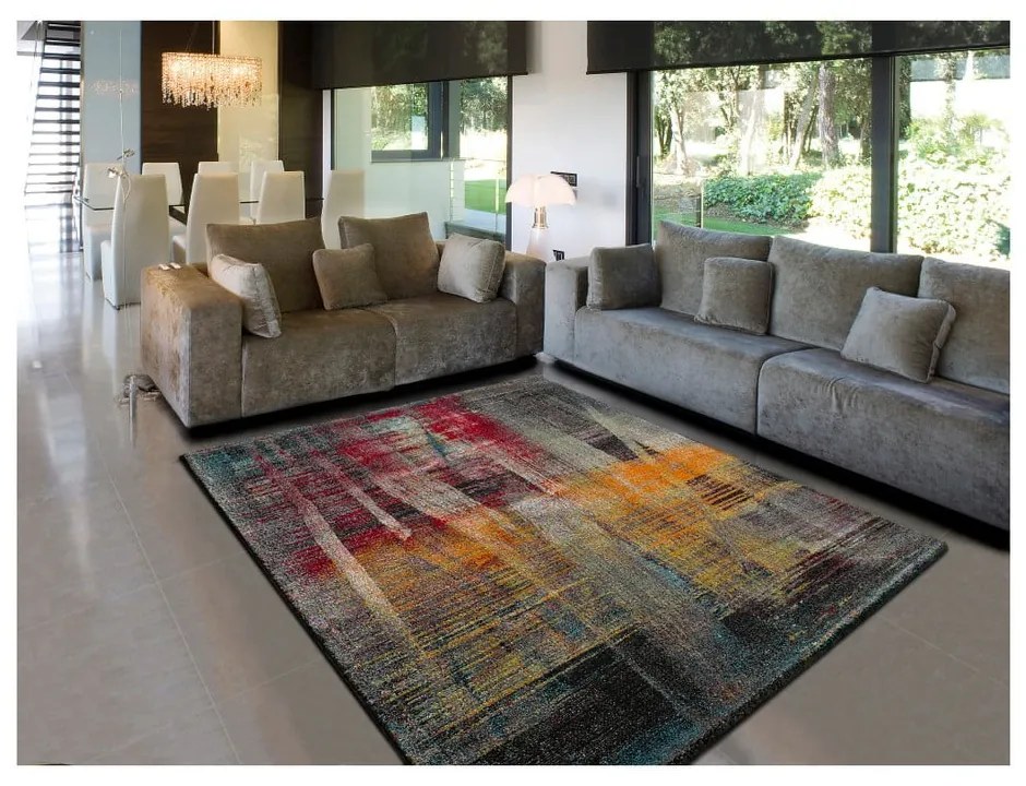 Covor Universal Bianca Abstract, 140 x 200 cm