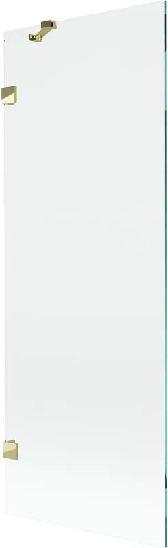 Mexen Lunar paravan cadă cu 1 panou 70 x 150 cm, transparent, auriu - 897-070-000-50-00