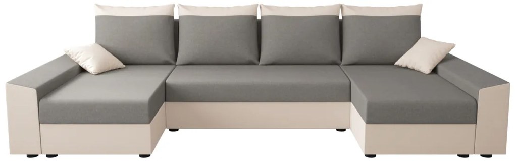 Expedo Canapea extensibilă în formă de U PAMELA N, 311x90x125, sawana 21/sawana 01