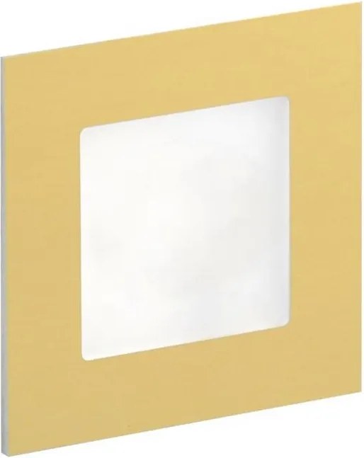 LDST AN-01-SZ-BZ9 - LED iluminat scară ANGEL 9xLED/1,2W/230V auriu 6500K