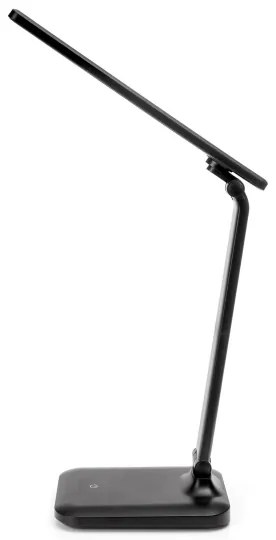 Lampă de masă LED tactilă reglabilă cu port USB REMUS LED/5W/230V, neagră