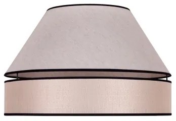 Duolla - Plafonieră AVIGNON 1xE27/15W/230V d. 50 cm bej