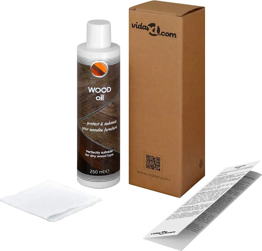 vidaXL Ulei pentru mobilier din lemn, 250 ml