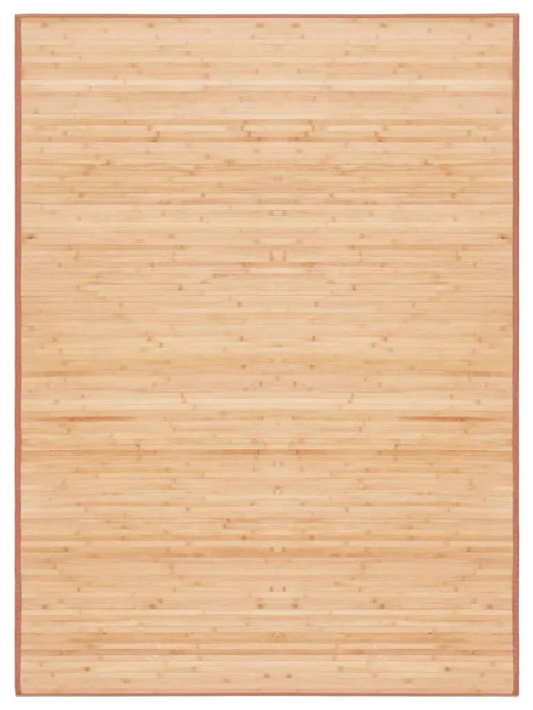vidaXL Covor din bambus, maro, 160 x 230 cm
