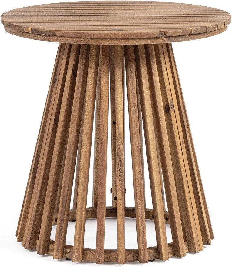Măsuță de grădină rotundă din lemn de acacia ø 50 cm Rodano – Bizzotto