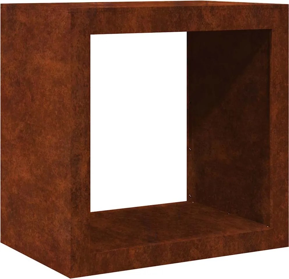 vidaXL Suport pentru lemne de foc 60x40x60 cm Oțel pentru intemperii