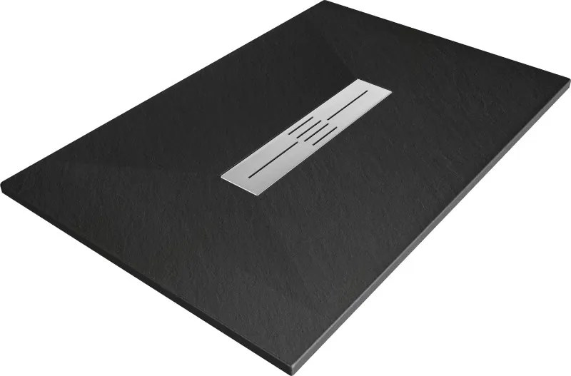 Mexen Toro recepție de duș dreptunghiulară SMC 110 x 80 cm, negru - 43708011