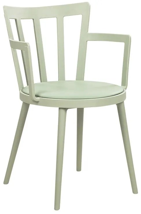 Set 4 buc scaune de sufragerie Morza (verde). 1081539