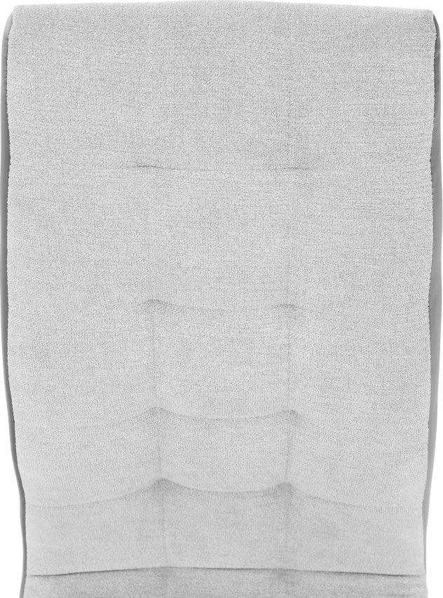 Scaun bucătărie, gri/crom, GERDA NEW