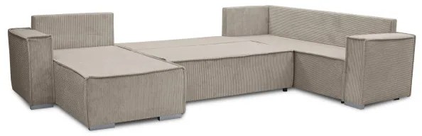 Colțar extensibil universal în formă de U LONDON, bej