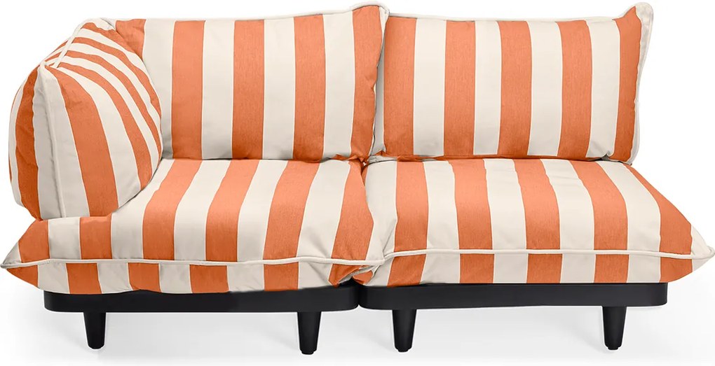 Set de grădină Paletti Small, culori multiple - Fatboy Culoare: portocaliu-crem cu dungi (stânga)