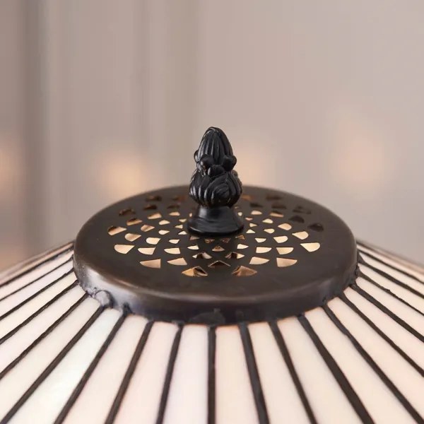 Endon 70935 - Lampă de masă Tiffany FARGO 2xE27/60W/230V, Ø 41,5 cm