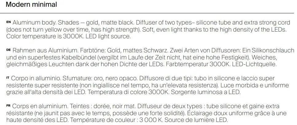 Lustra LED incastrabila tavan fals design modern Tau negru