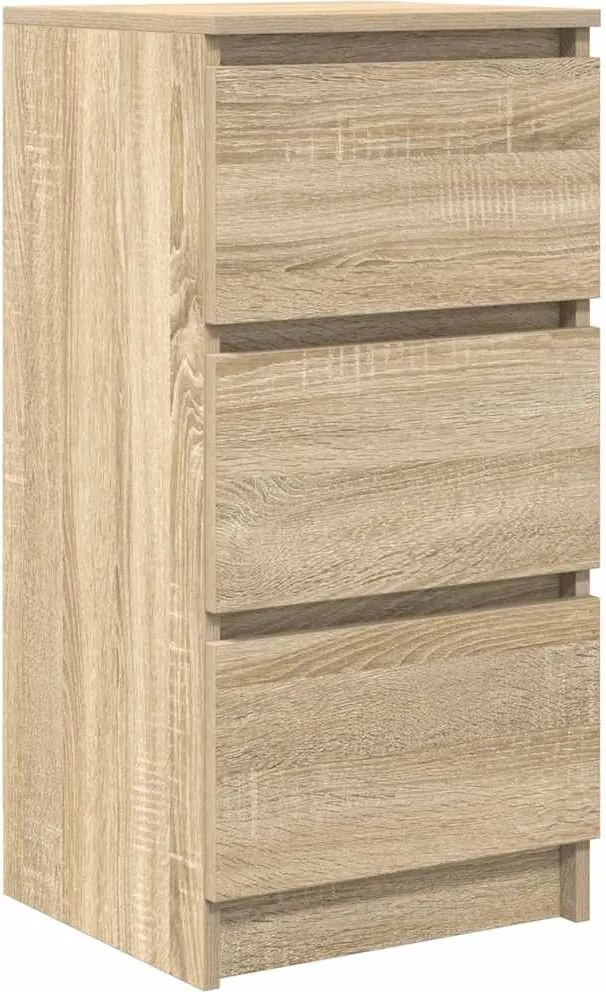 vidaXL Bufetă Stejar Sonoma 37,5x35x76 cm Lemn prelucrat