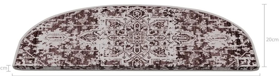 Covorașe pentru scări 16 buc. 20x65 cm Oriental Era – Vitaus