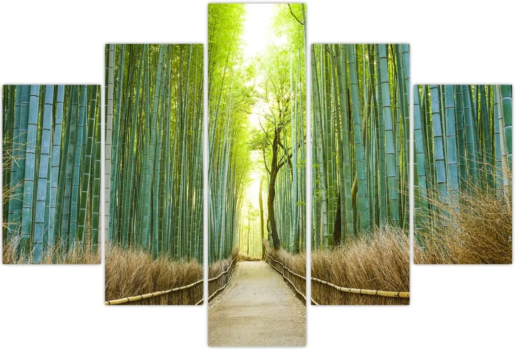Tablou - Pădure de bambus (150x105 cm)