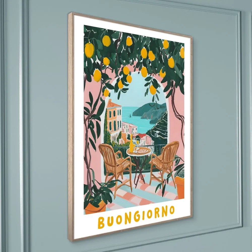 Tablou 50x70 cm Balcony I – Styler