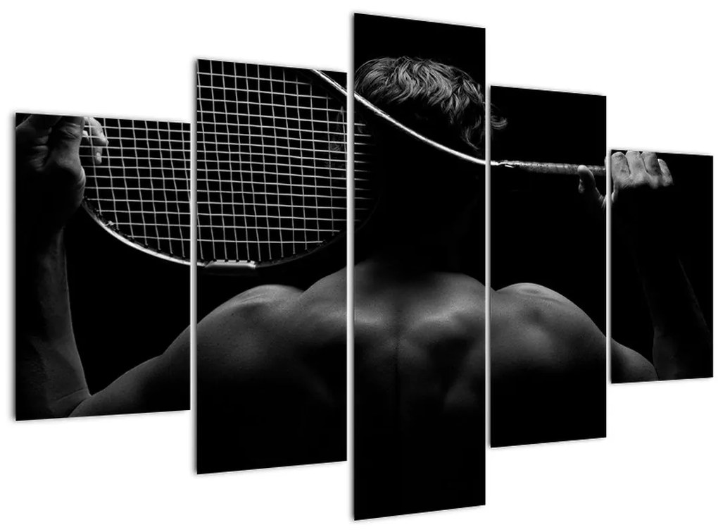 Tablou - Jucătorul de tenis (150x105 cm)