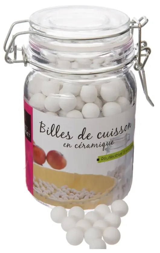 Bile de copt, 5five Simple Smart, ceramica, 12x7cm, alb