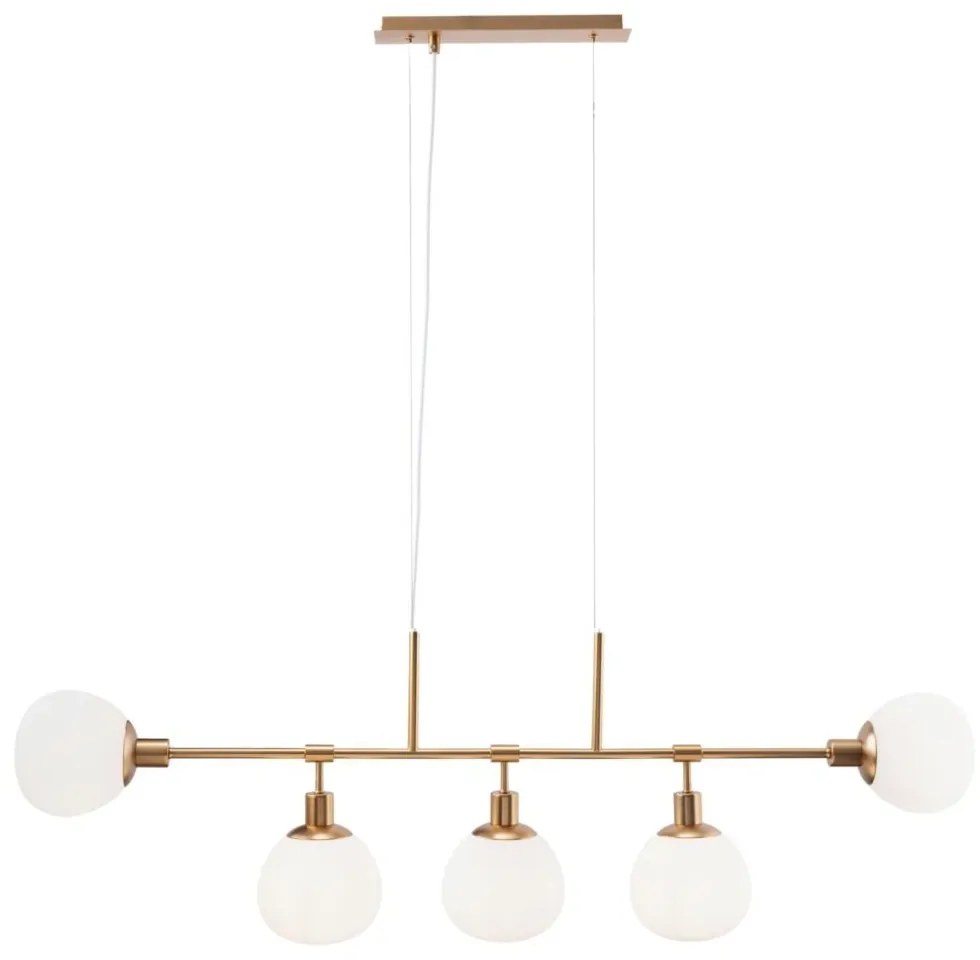 Lustra design deosebit cu 5 surse de lumina Erich MYMOD221-PL-05-G