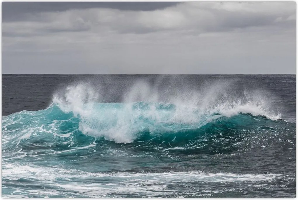 Tablou - Valuri pe ocean (90x60 cm)