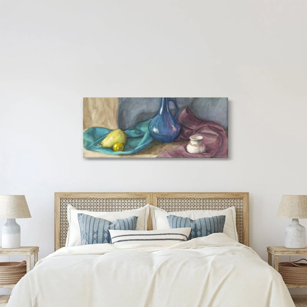 Tablou - Natură moartă pictată (120x50 cm)