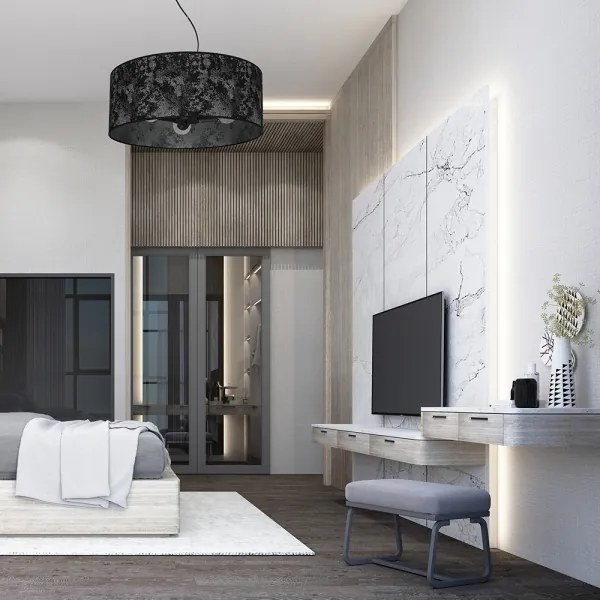 Lustră pe cablu SATINO 3xE27/60W/230V neagră/gri