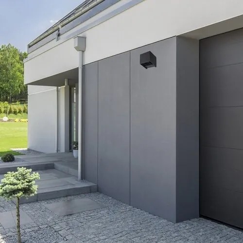 Aplica de perete iluminat exterior ambiental IP54 Solin negru