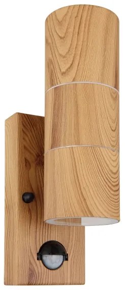 Aplică de exterior cu senzor STYLE 2xGU10/35W/230V IP44 Globo 3201-2WS