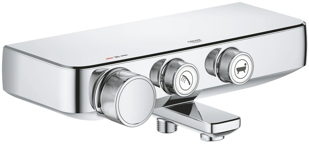 Grohe Grohtherm SmartControl baterie cadă-duș perete cu termostat crom 34718000