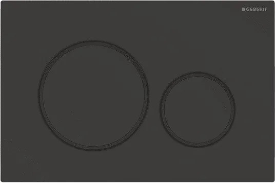 Clapeta de actionare Geberit Sigma20 negru mat