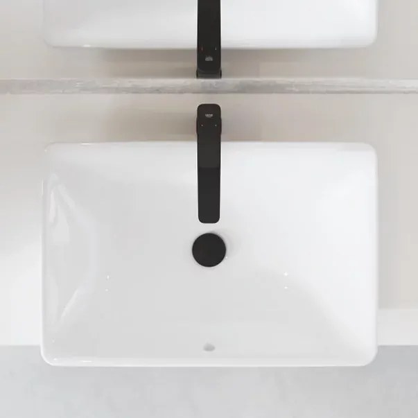 Baterie lavoar inalta Grohe Cubeo XL monocomanda negru mat