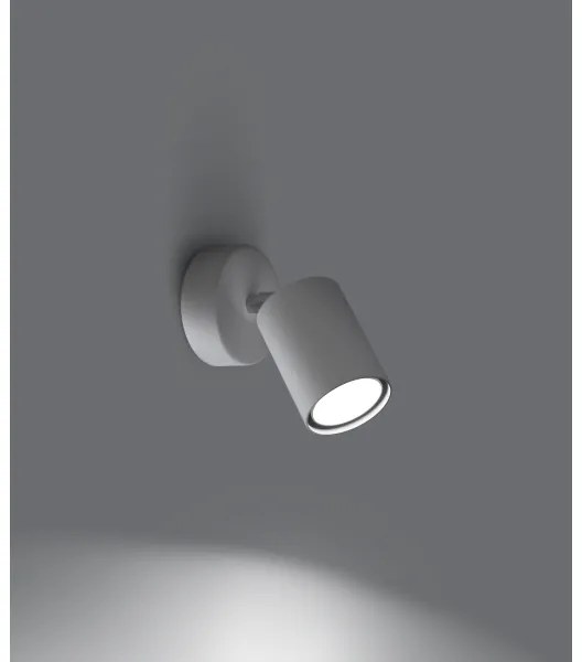 Spot de perete LEMMI 1xGU10/40W/230V alb Sollux SL.1123