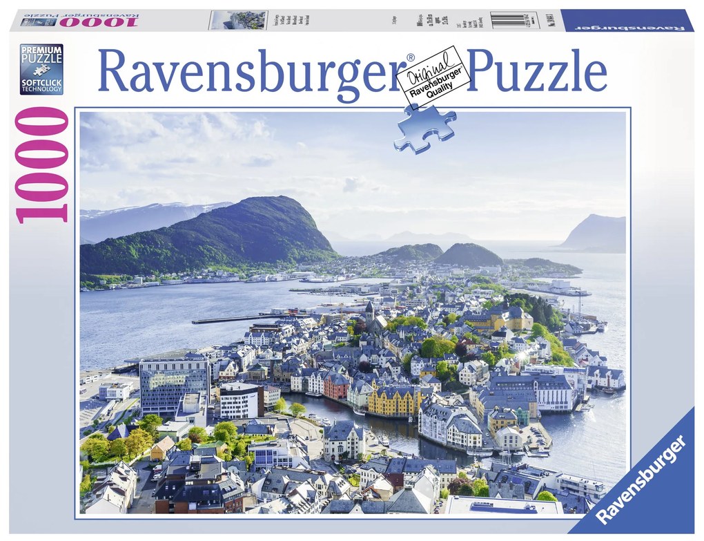 PUZZLE ALESUND, 1000 PIESE - RAVENSBURGER (RVSPA19844)