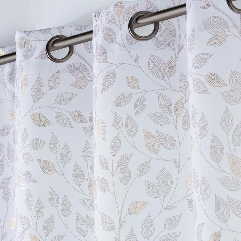 Draperie albă 140x260 cm Duchesse – douceur d'intérieur