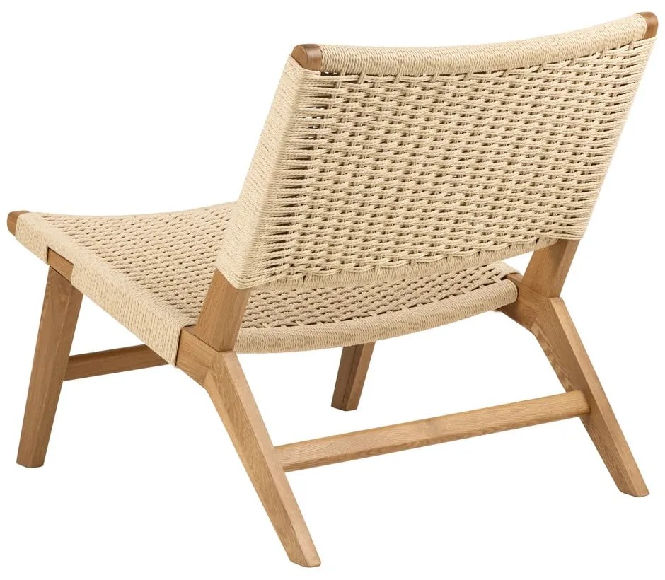 Fotoliu în culoare naturală țesut Carson – Actona