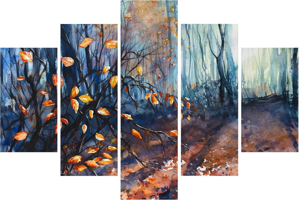 Tablou - Razele solare de toamnă (150x105 cm)
